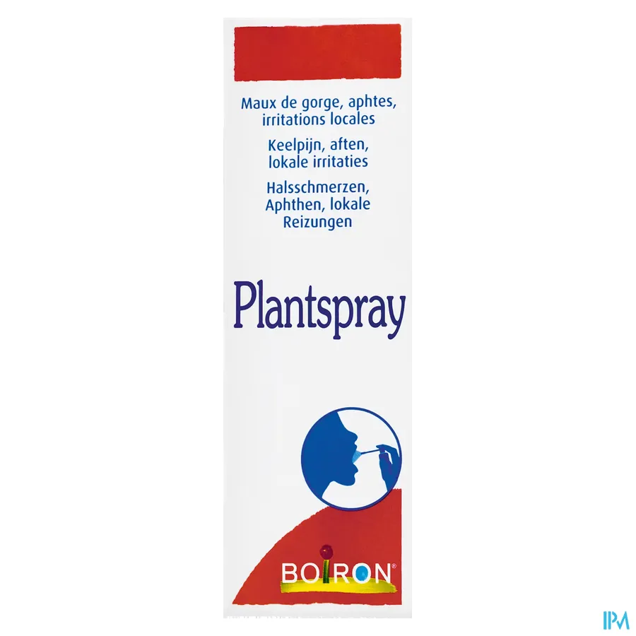 packshot van Plantspray voor Keelpijn, Aften en Lokale Irritaties 20 ml
