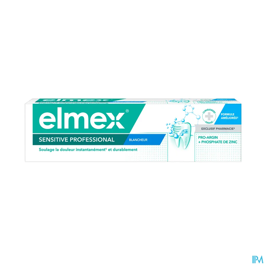 packshot van Elmex Sensitive Professional Whitening Tandpasta 75 ml