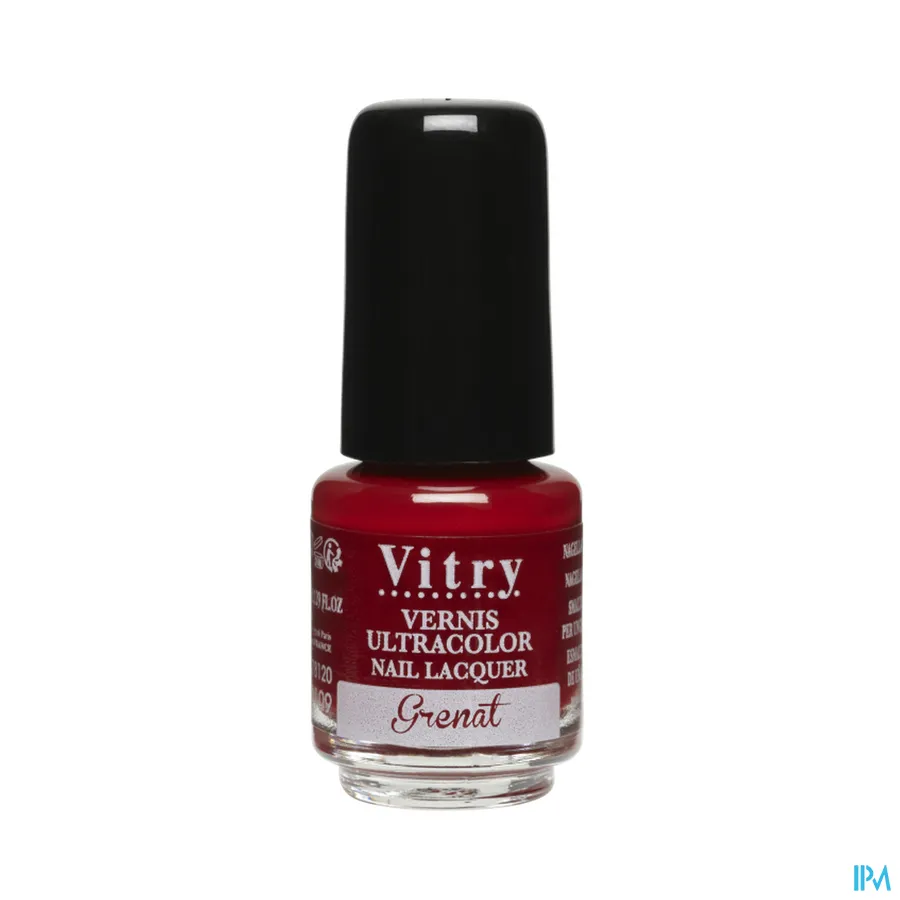 packshot van Vitry Nagellak 109 Grenat 4 ml