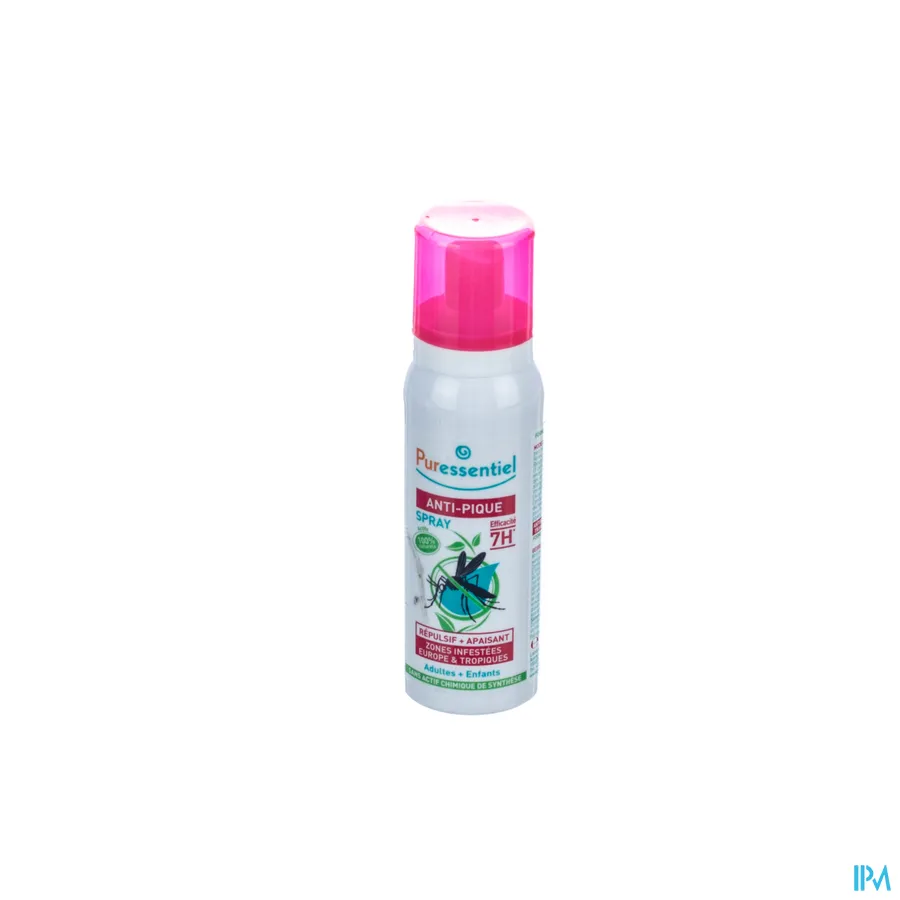packshot van Puressentiel Anti-Luizen Repel Spray 75 ml