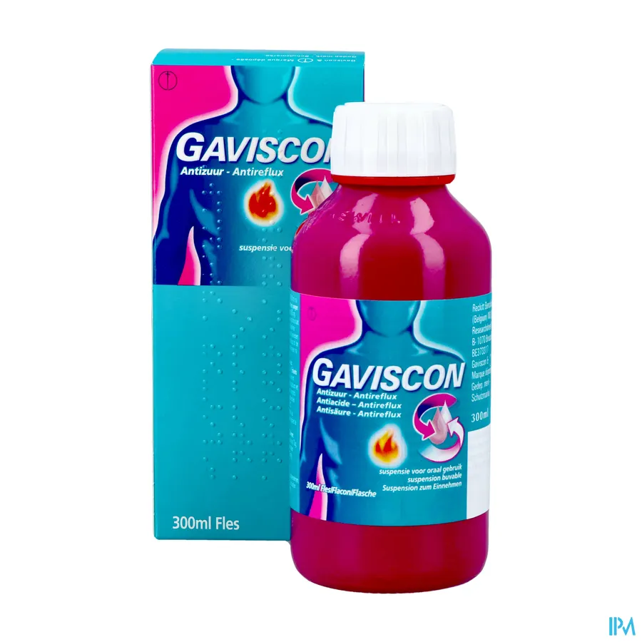 productshot van Gaviscon Antizuur-Antireflux 300 ml