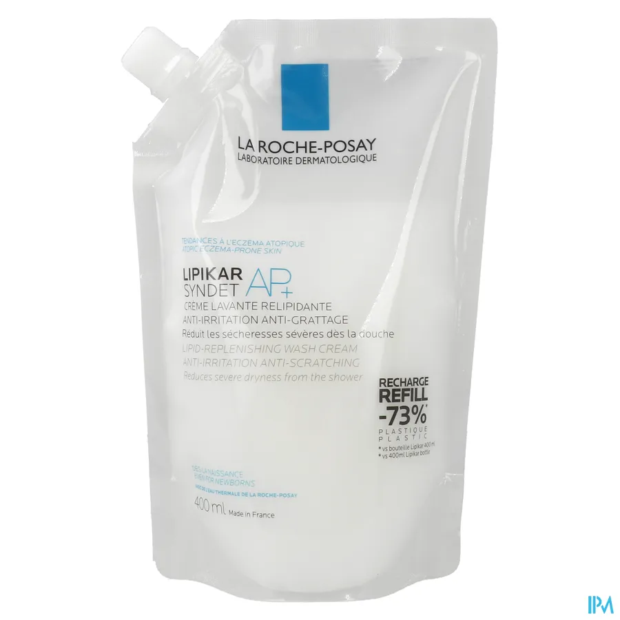packshot van La Roche-Posay Lipikar Refill Syndet AP+ 400 ml