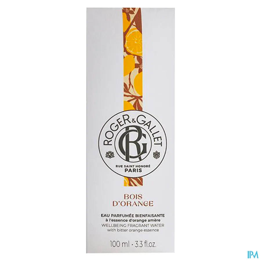 packshot van Roger & gallet Bois Orange Eau Parfumee 100 ml