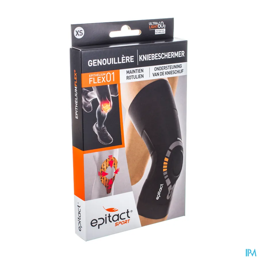 packshot van Epitact Sport Kniebeschermer XS 1 stuk