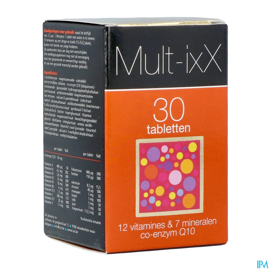 packshot van Mult-ixX 30 tabletten