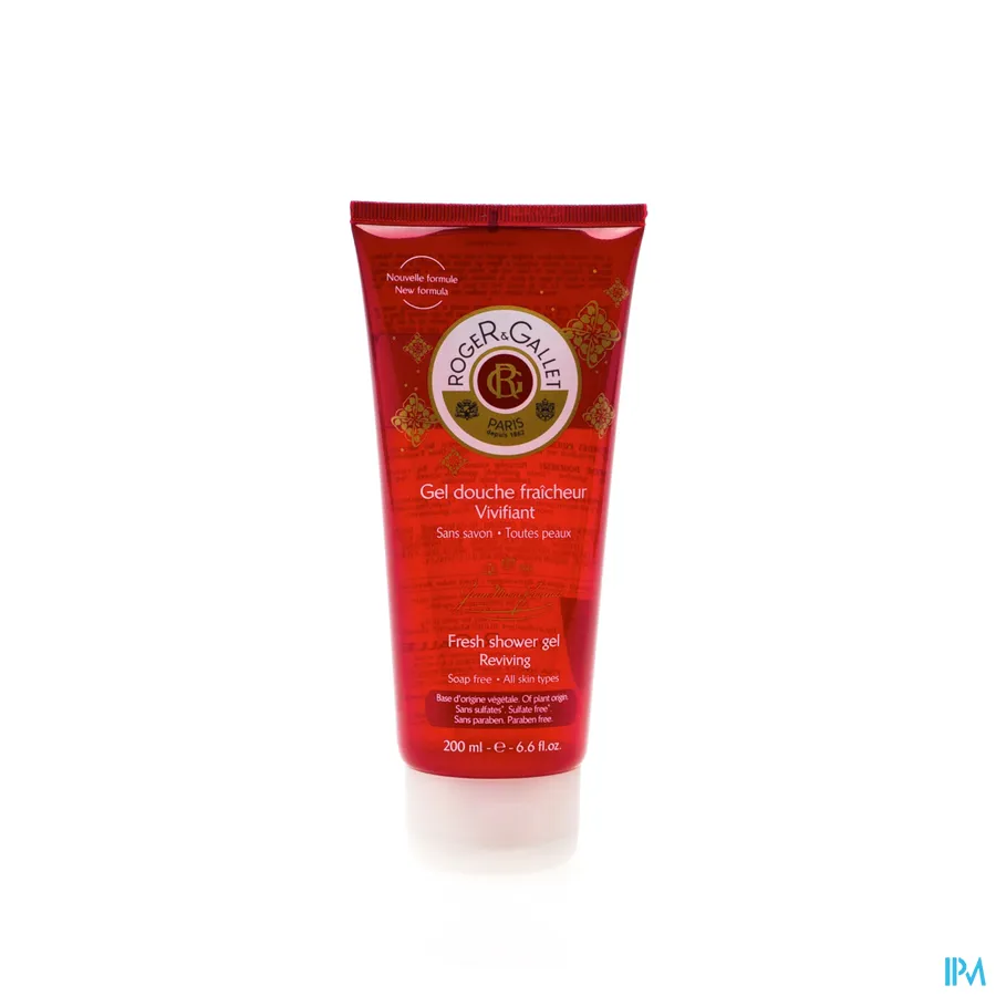 packshot van Roger & gallet Jm Farina Douchegel Tube 200 ml