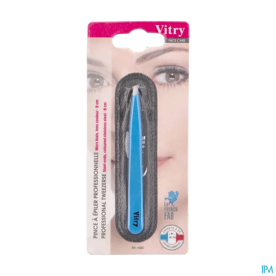 packshot van Vitry Classic Epileerpincet Schuin Inox 1 stuk