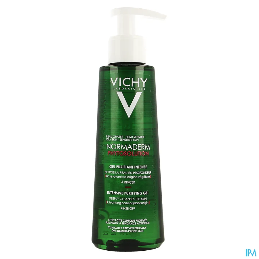 packshot van Vichy Normaderm Phytosolution Intensief Zuiverende Gel 200 ml