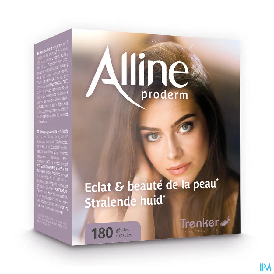 packshot van Alline Proderm 180 capsules