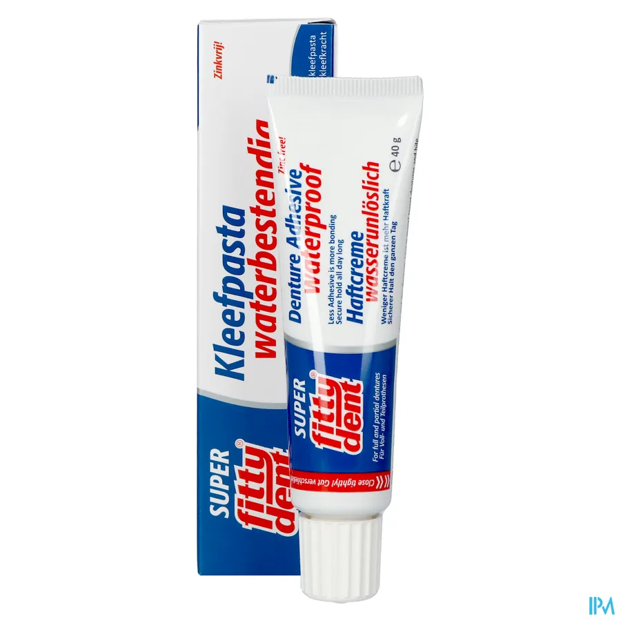 productshot van Fittydent Kleefcrème extra sterk