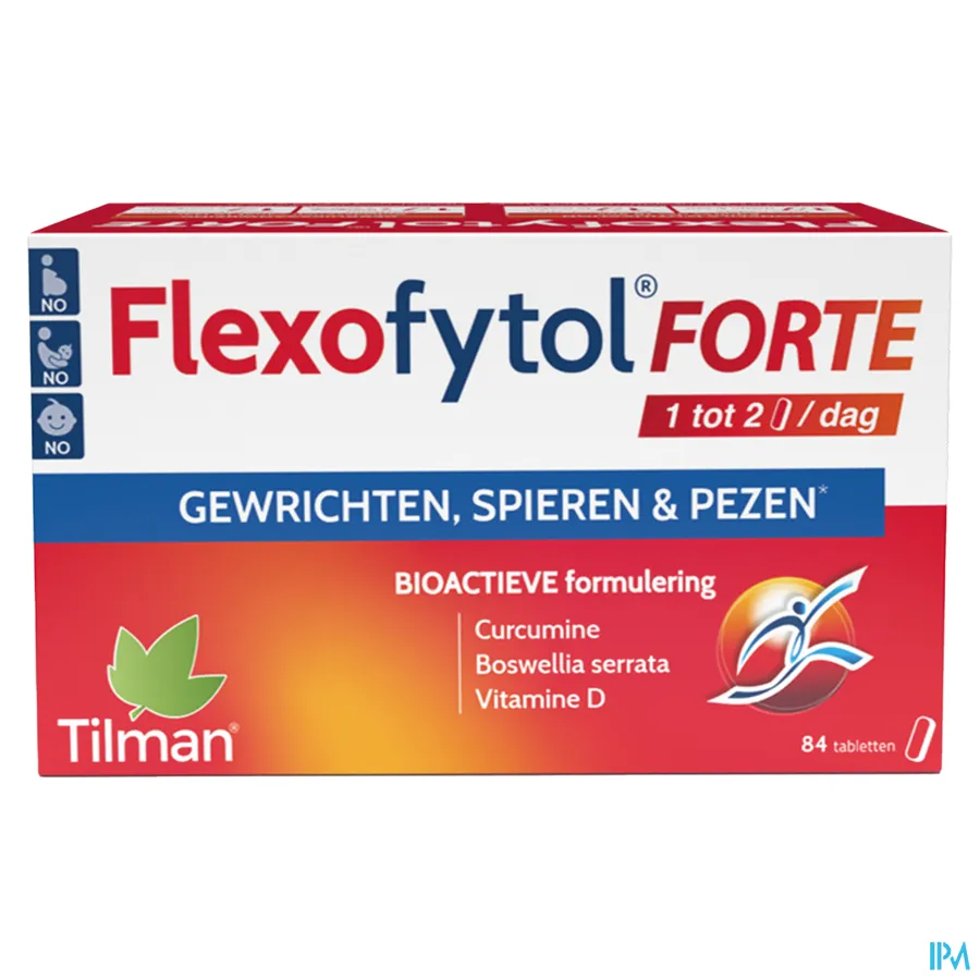 packshot van Flexofytol Forte 84 Tabletten