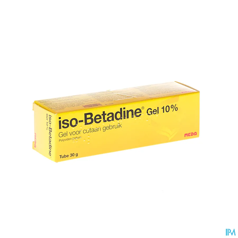 packshot van Iso-Betadine 30g gel