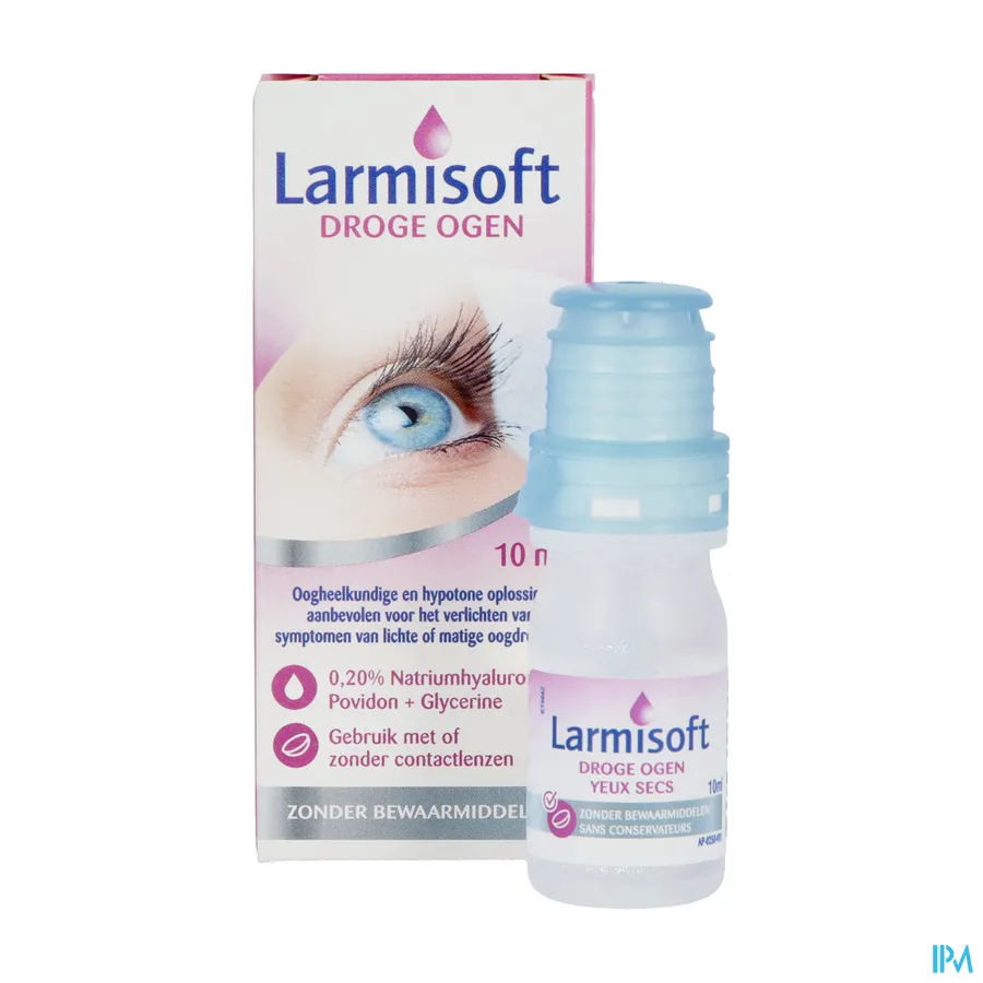 packshot van Larmisoft Droge Ogen 10 ml