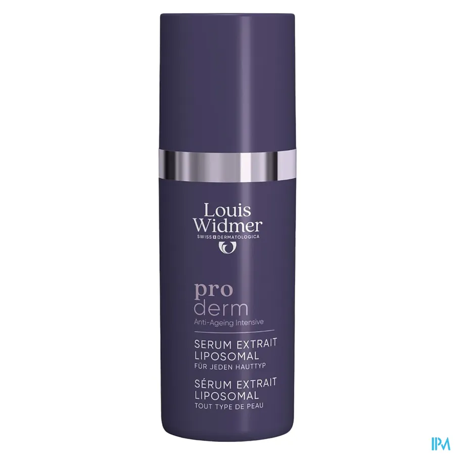 productshot van Louis Widmer Proderm Extrait Liposomal Serum 30 ml - met parfum
