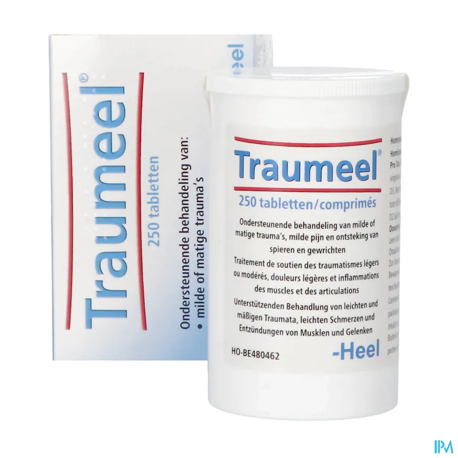 productshot van Heel Traumeel 250 Tabletten