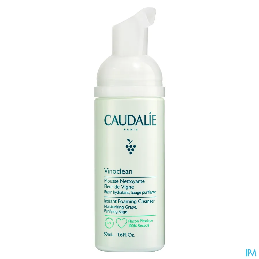 packshot van Caudalie Vinoclean Reinigende Mousse 50 ml