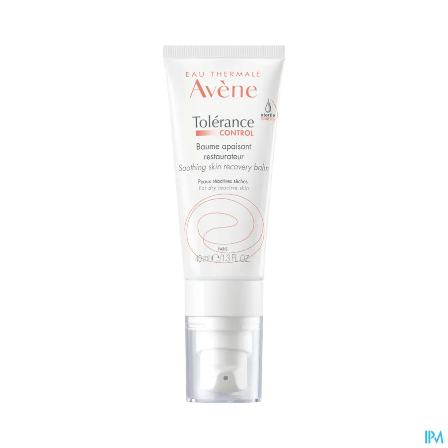 productshot van Avène Tolérance Control Verzachtende Recovery Balsem voor Droge Reactieve Huid Tube 40 ml