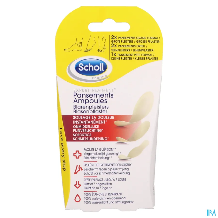 packshot van Scholl Blarenpleister Set 5 stuks