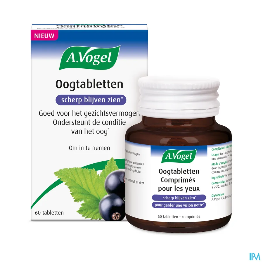 packshot van A. Vogel Oogtabletten 60 tabletten