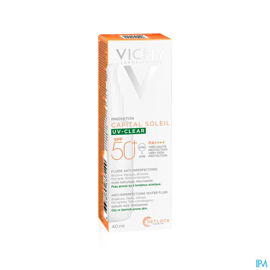 packshot van Vichy Capital Soleil UV Clear SPF 50 40 ml