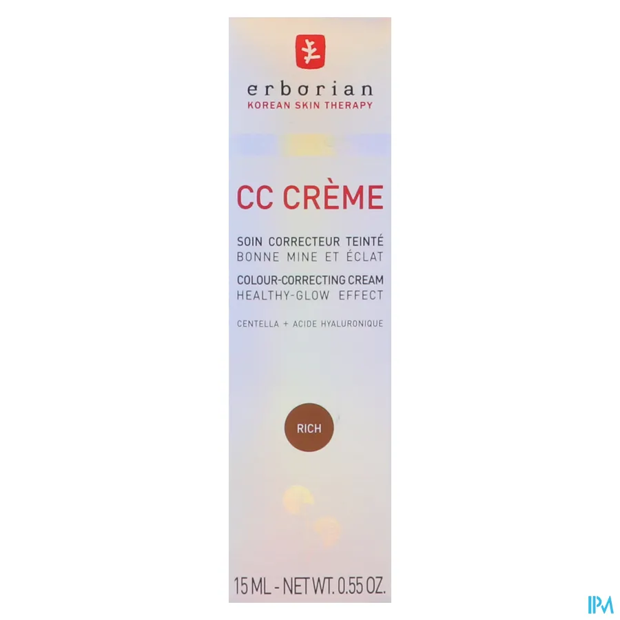 packshot van Erborian CC Creme Rich 15 ml