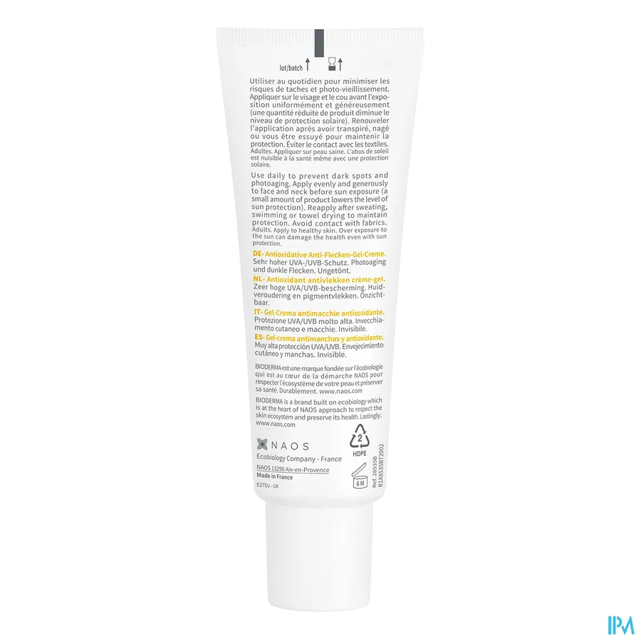 productshot van Bioderma Photoderm Spot-Age SPF 50+ 40 ml