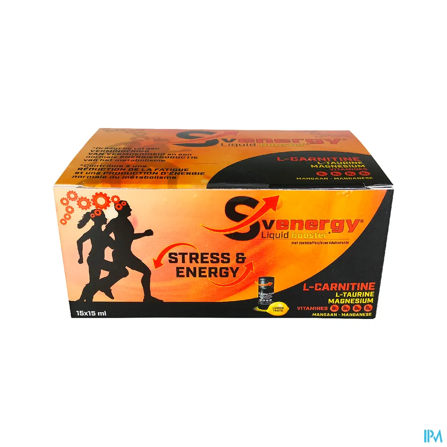 packshot van Svenergy Liquid Booster 15 x 15 ml