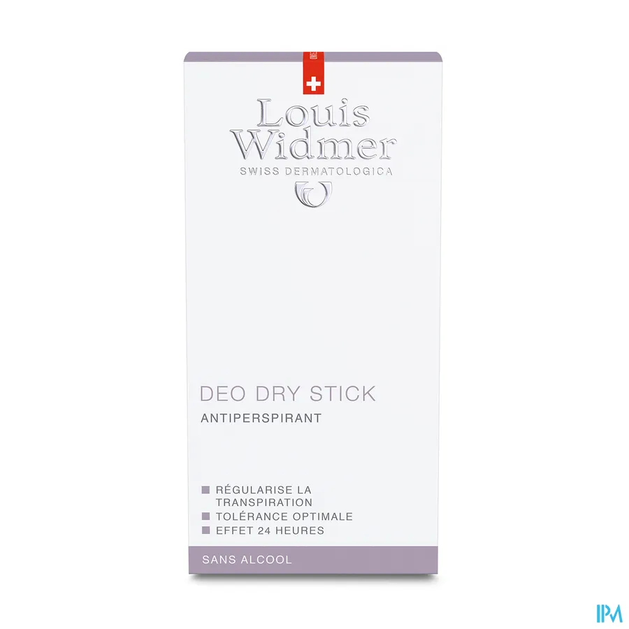packshot van Louis Widmer Deo Dry Stick parfum 50ml