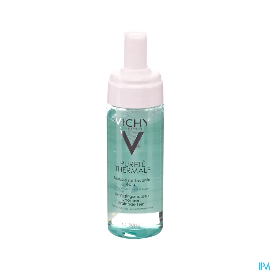 packshot van Vichy Pureté Thermale Reinigingsmousse voor een Stralende Teint 150 ml