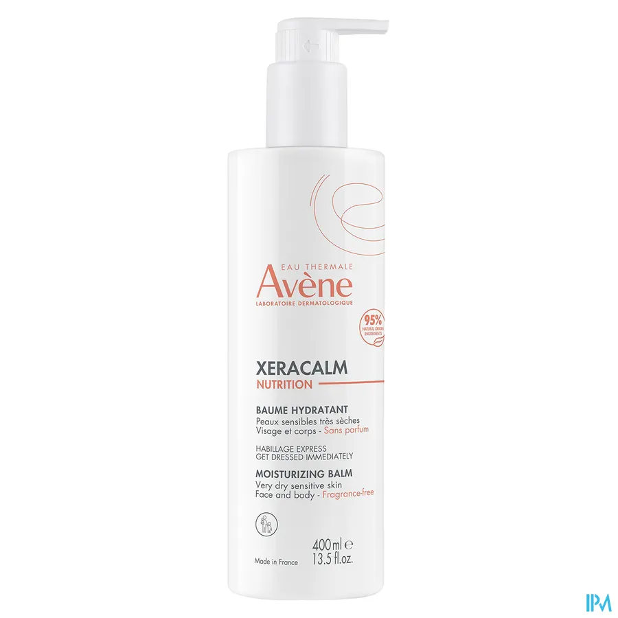 packshot van Avène Xeracalm Nutrition Hydraterende Balsem 400 ml