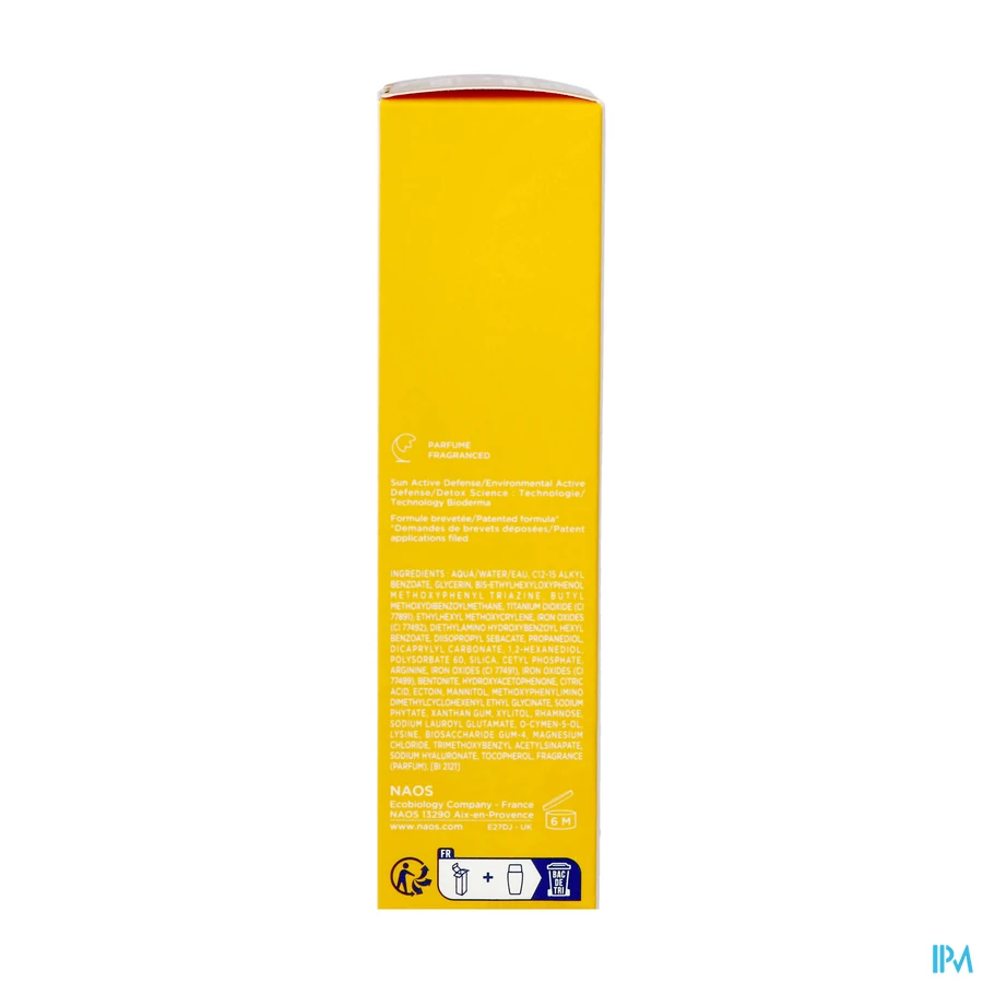 packshot van Bioderma Photoderm XDefense Ultra-Fluid SPF 50+ 40 ml Shade 01