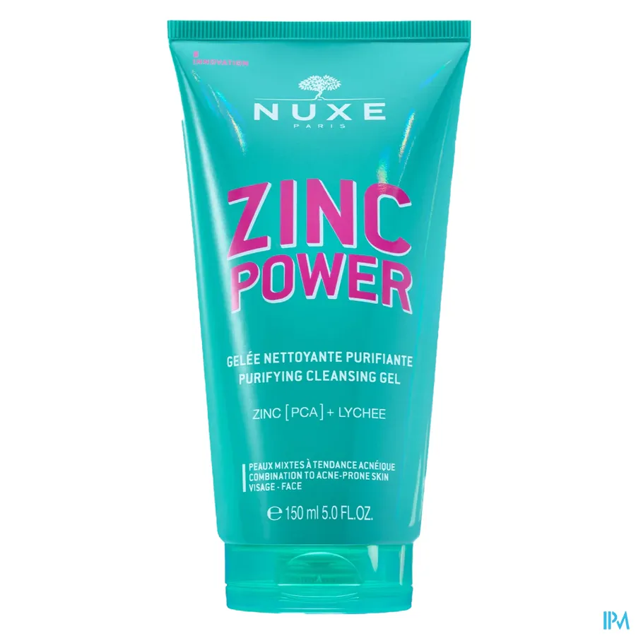 packshot van Nuxe Zinc Power Purifying Cleansing Gel 150ml
