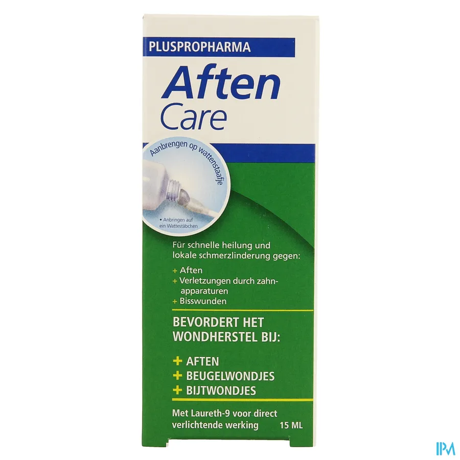 packshot van Aften Care Gel 15 ml