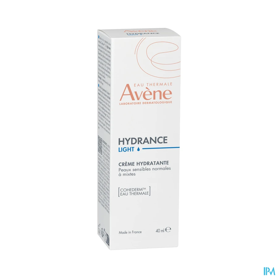 packshot van Avène Hydrance Licht Hydraterende Emulsie voor Normale tot Gemengde Huid 40 ml