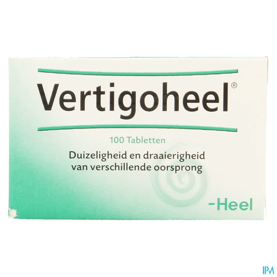 packshot van Vertigoheel 100 Tabletten