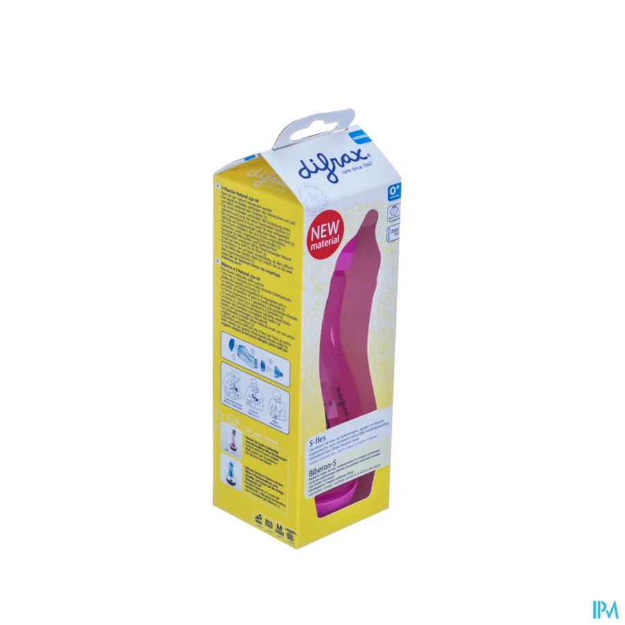 packshot van Difrax zuigfles S Groot Girl