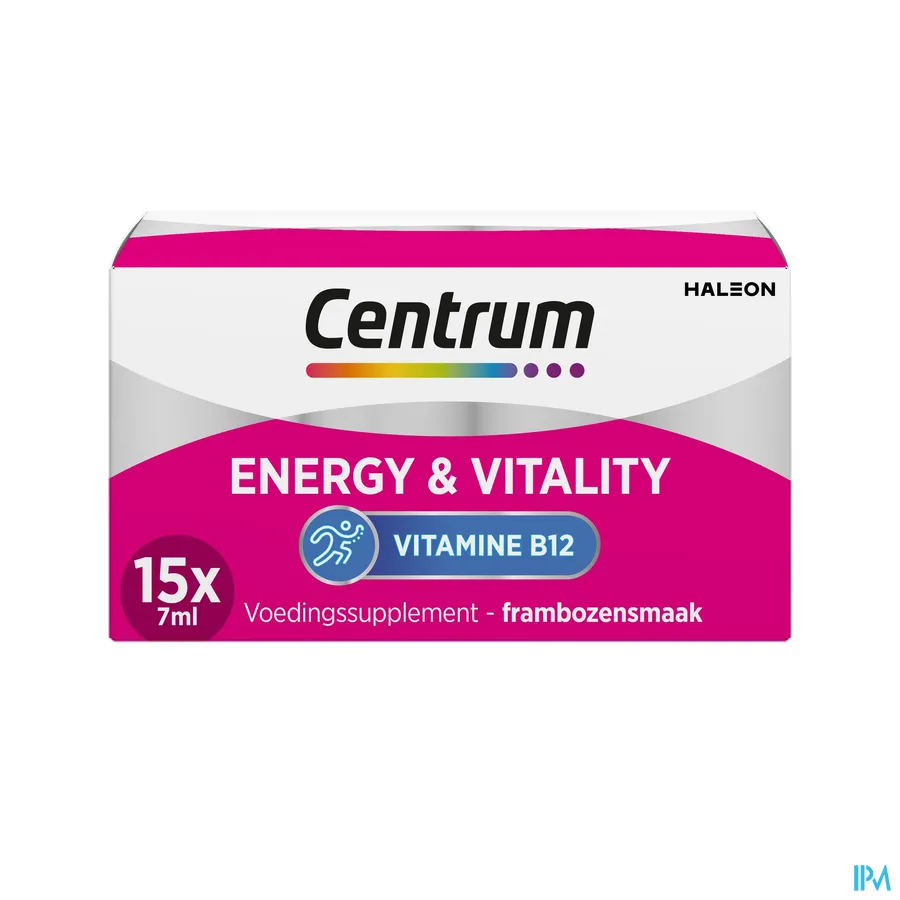 packshot van Centrum Energy & Vitality Vitamine B12 15 x 7 ml