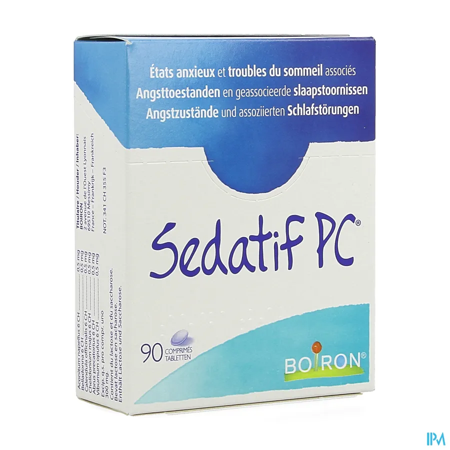 packshot van Sedatif PC bij Angst- en Emotionele Toestanden 90 Tabletten