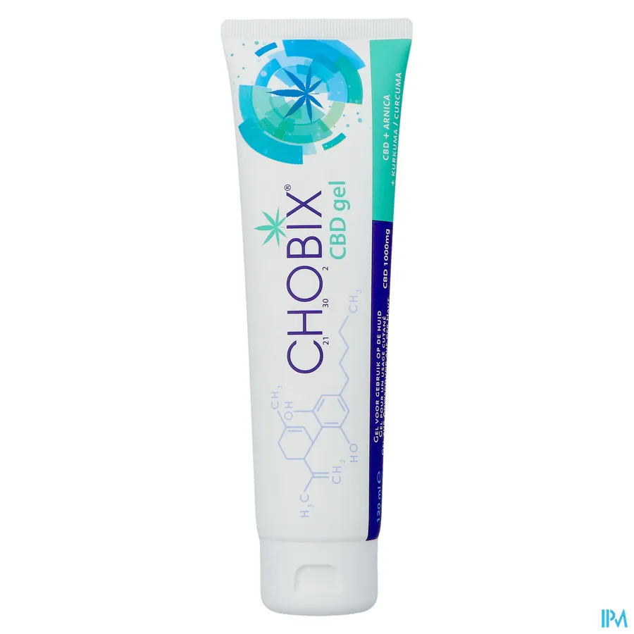 packshot van Chobix CBD Gel 1000 mg 120 ml
