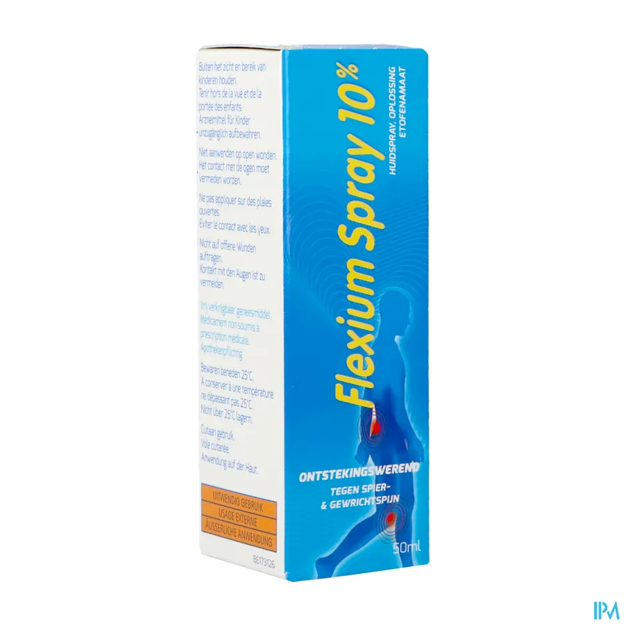 packshot van Flexium Spray 10% 50ml