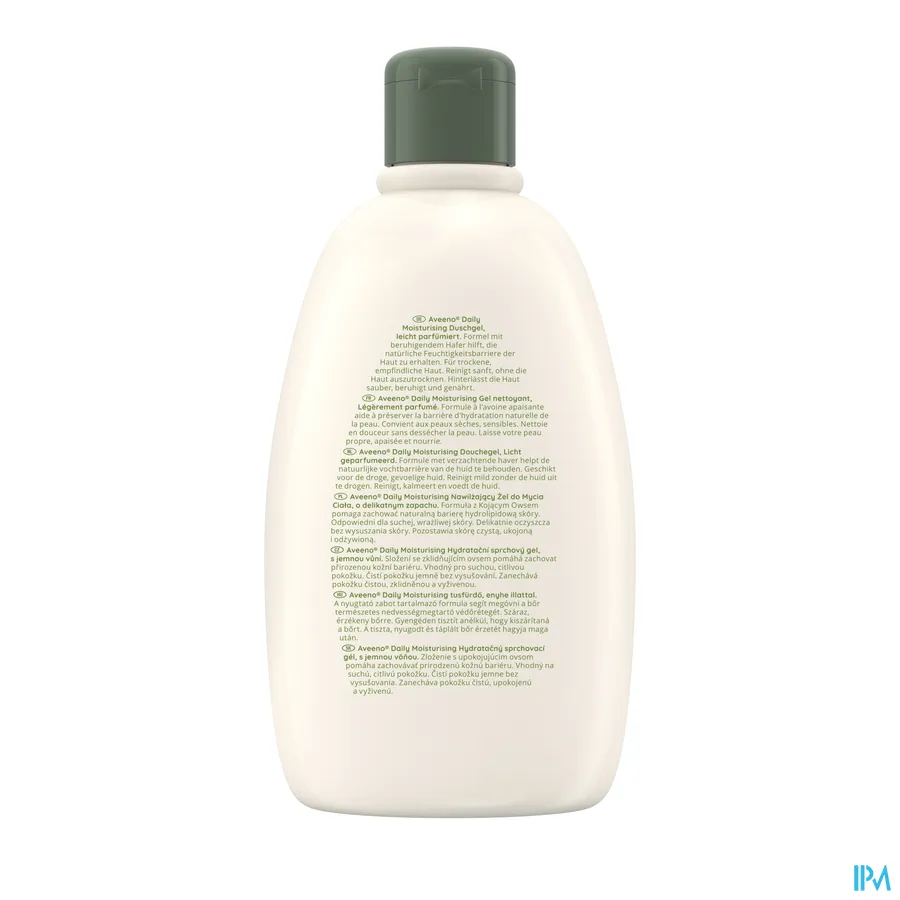 packshot van Aveeno Daily Moisturising Douchegel 500 ml