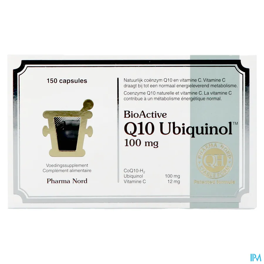 packshot van Pharma Nord Bioactive Q10 100mg 150 capsules