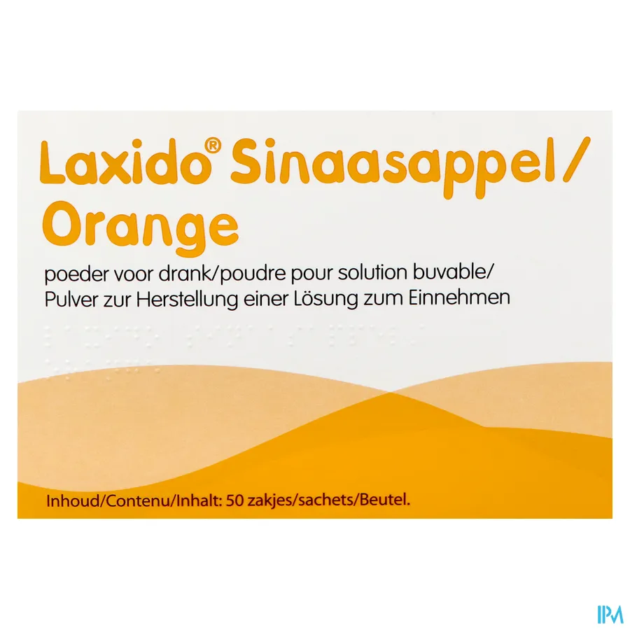 packshot van Laxido Sinaas 50 zakjes