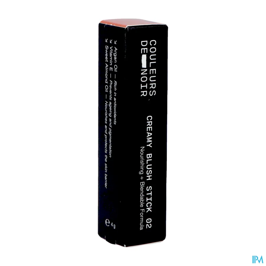 packshot van Couleurs de Noir Creamy Blush Stick 02 Soft Pink