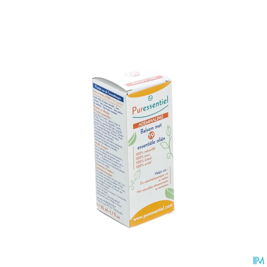 packshot van Puressentiel Ademhaling Balsem Volwassenen 50 ml