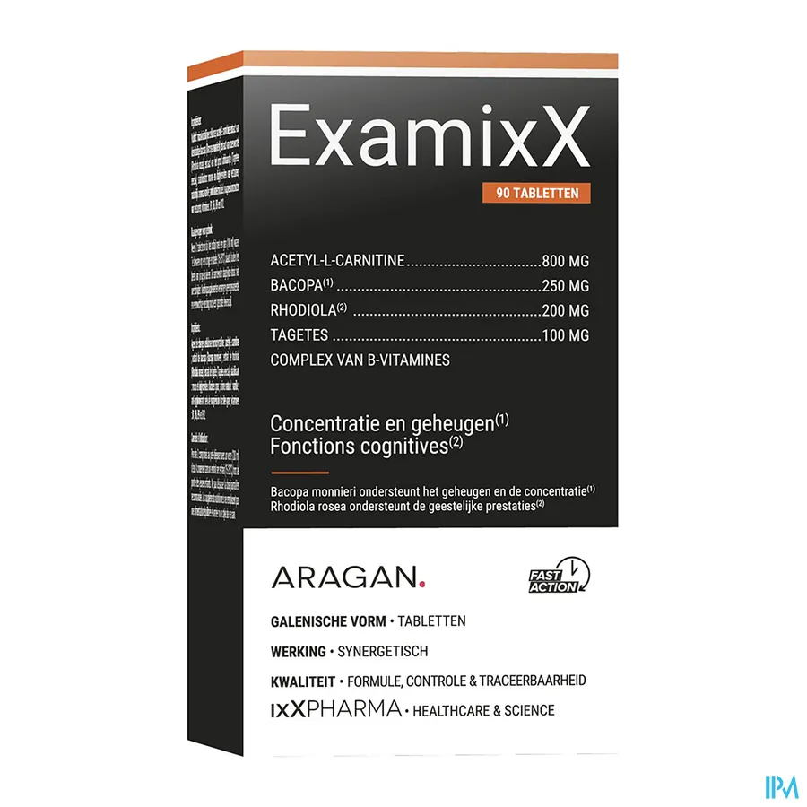 packshot van ExamixX 90 tabletten
