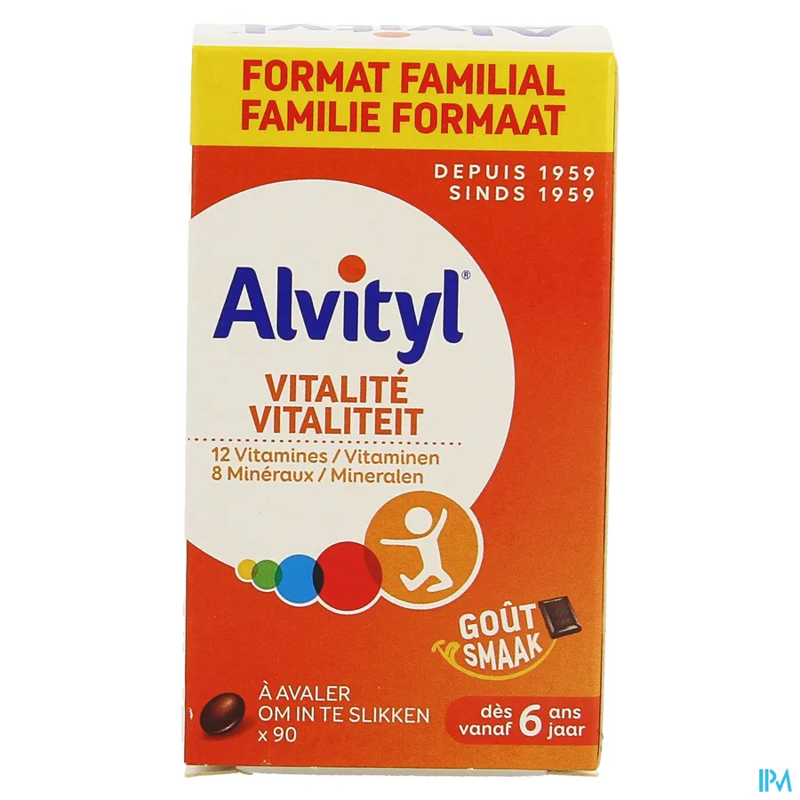 packshot van Alvityl Vitaliteit 90 tabletten