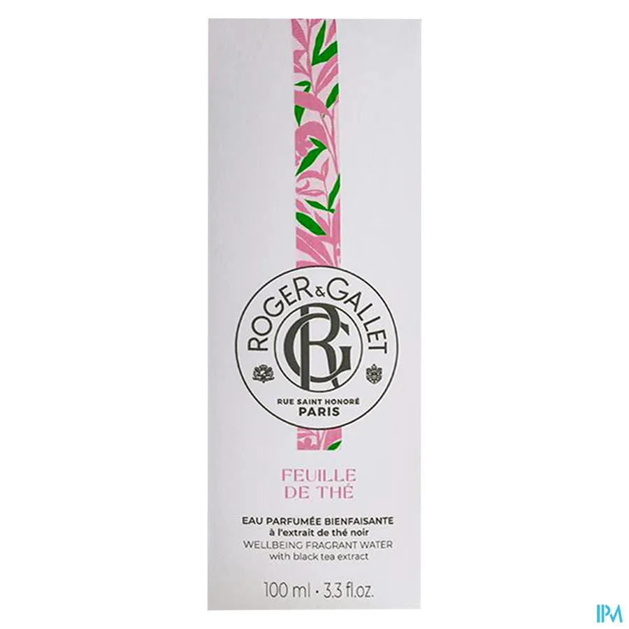 packshot van Roger & gallet Feuille The Eau Parfumee 100 ml