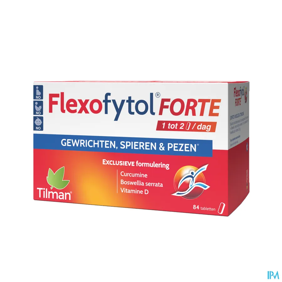 packshot van Flexofytol Forte 84 tabletten
