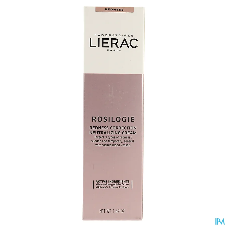packshot van Lierac Rosilogie Neutraliserende Corrigerende Crème tegen Rode Vlekken 40 ml